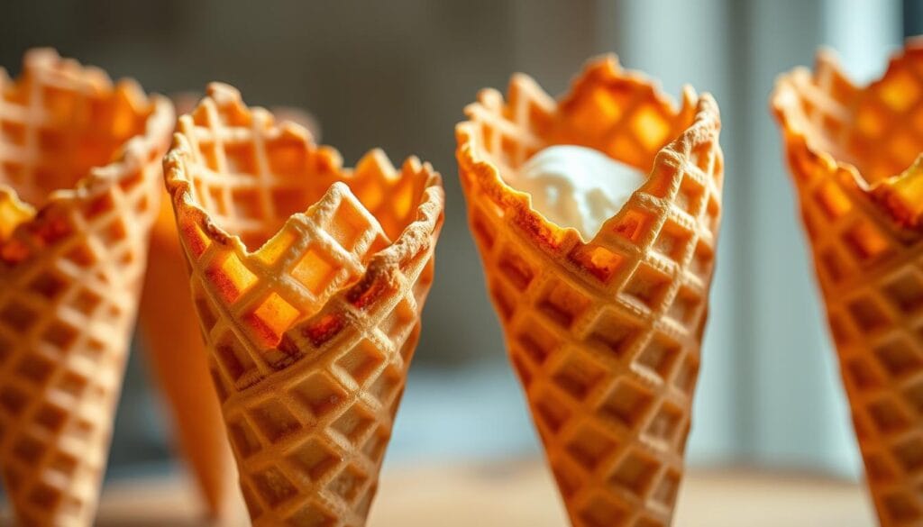 Crispy, Homemade Waffle Cone Recipe for Summer Treats 1 waffle cone recipe