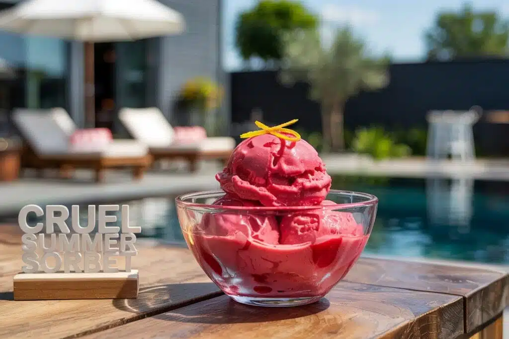 🎤 4 Irresistible Taylor Swift-Inspired Recipes Swifties Will Love 5 a bowl of ice cream on a table