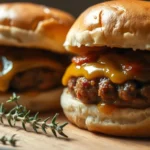 breakfast sausage sliders