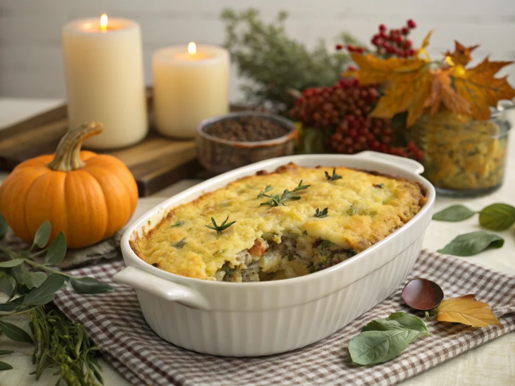 Comforting Fall Casserole Dinner Recipes Serving Suggestions