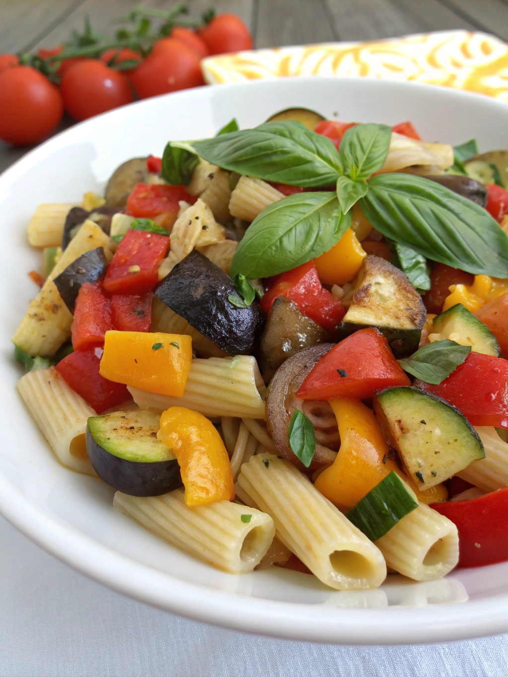 Ratatouille Pasta Salad