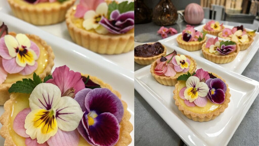 Floral Flavored Pastries