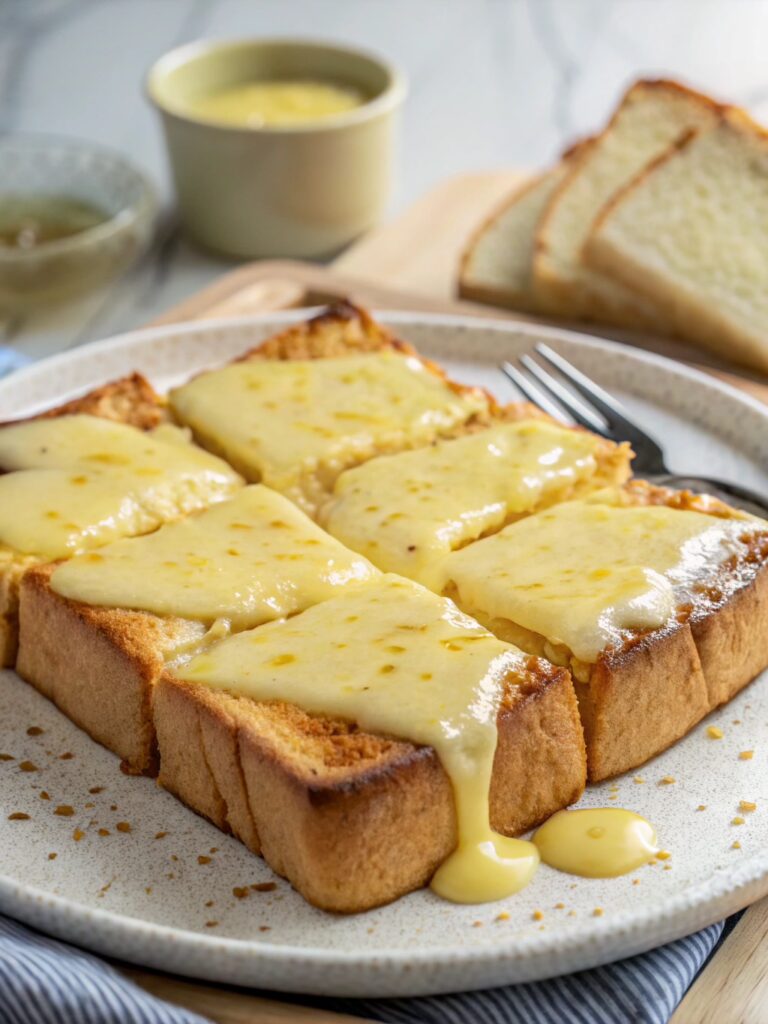 an image of Custard Toast dish